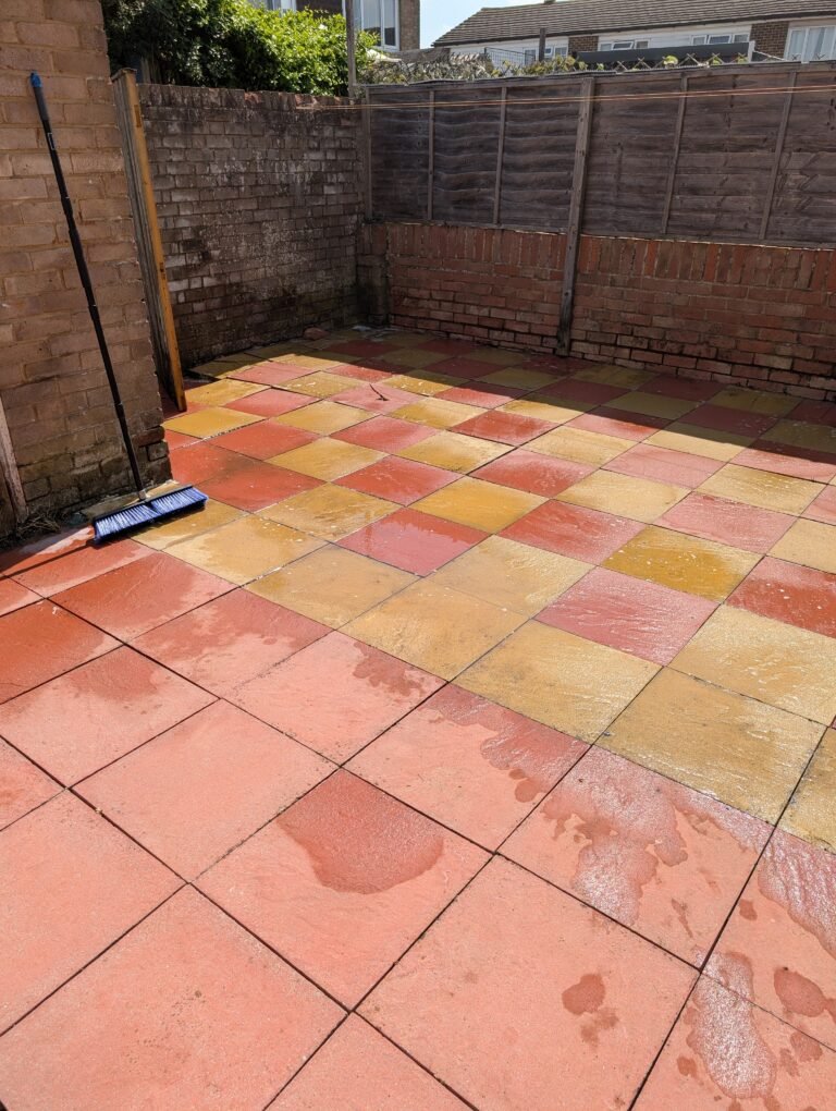 Patio after Dream Jetting cleaning